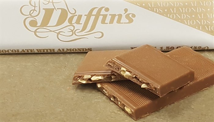 Daffins Almond Candy Bar