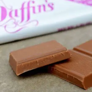 Daffins Milk Chocolate Candy Bar