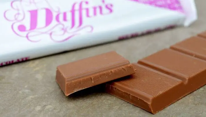Daffins Milk Chocolate Candy Bar